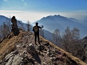 Rifugio Rosalba (1730 m) ad anello con vento-31genn22 - FOTOGALLERY